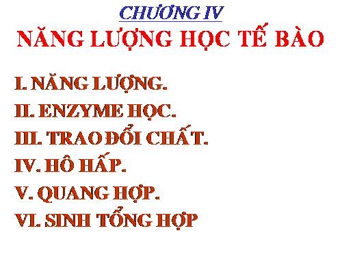 sinh học đại cương 4