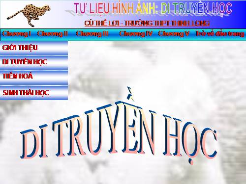 hình ảnh phần di truyền học sinh 12