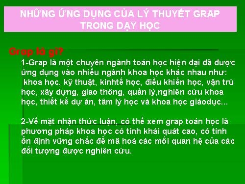 bai giảng