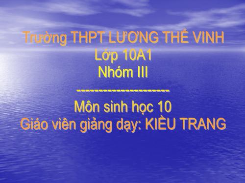 bài 17: hoạt động ngoại khoá về hiv