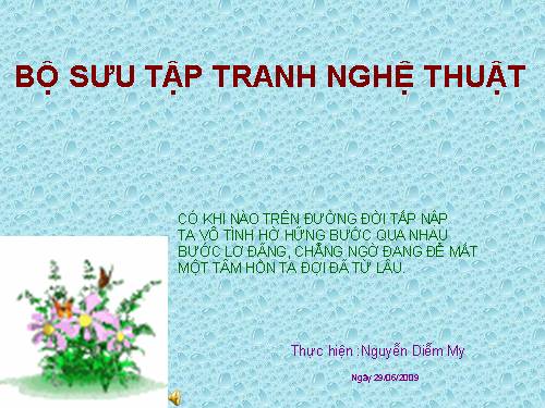 bộ tranh thủy mặc( thân tặng)