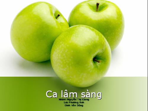 Ca lâm sàng