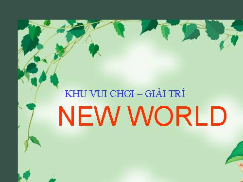 du lịch new world