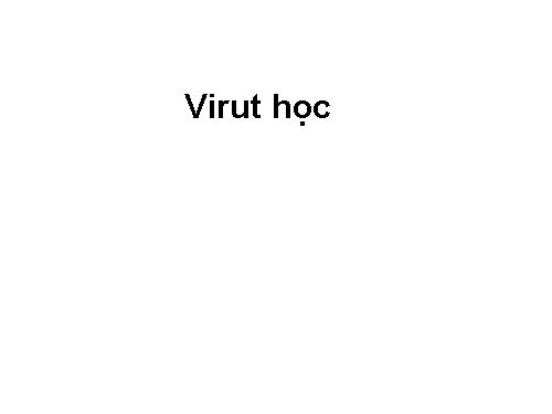 Virut học