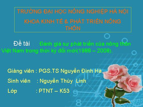 nông thôn