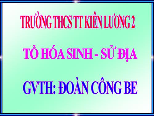 Chuyên đề sinh học