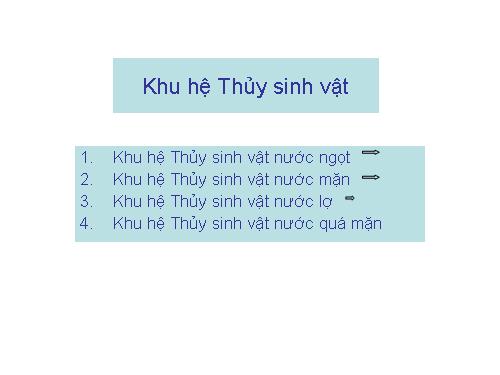 Năng suất sinh học của thủy vực