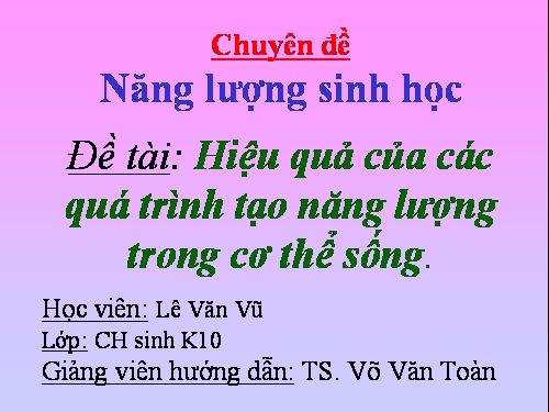 Nang luong sinh hoc