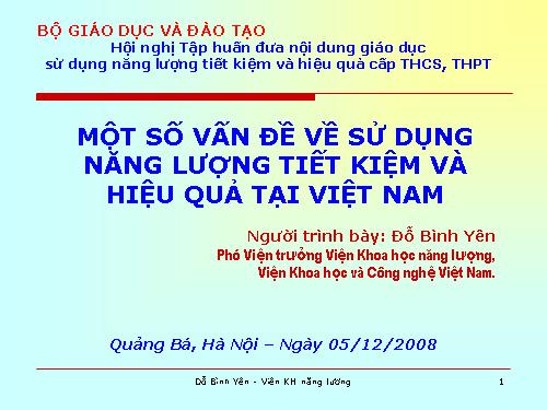 day tich hop tiet kiem nang luong