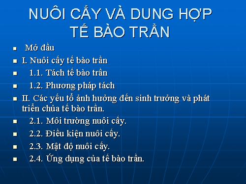 Dung hợp tế bào trần