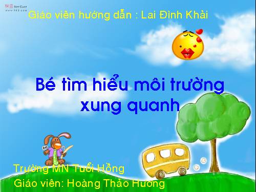 giới thiệu bô môn, đề tài