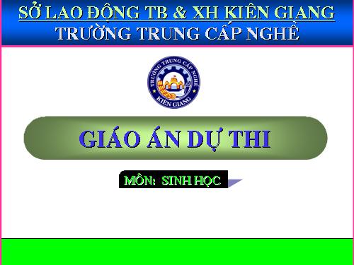 SINH HOC 11( DU THI GIAO VIEN GIOI)