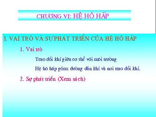 ho hap te bao