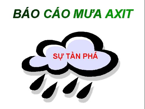 Mưa acid