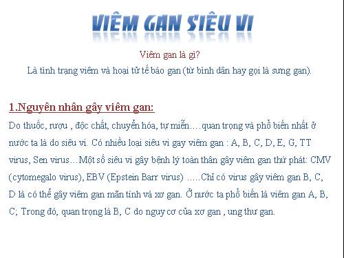 vien gan sieu vi