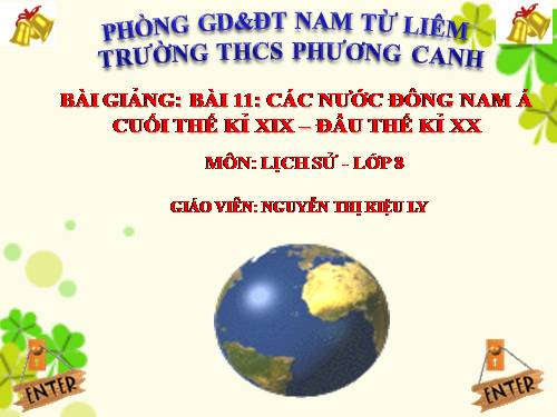 Bài 11. Các nước Đông Nam Á cuối thế kỉ XIX - đầu thê kỉ XX