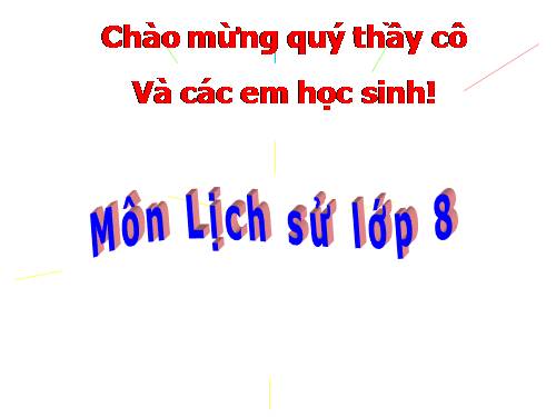 lịch sử 8