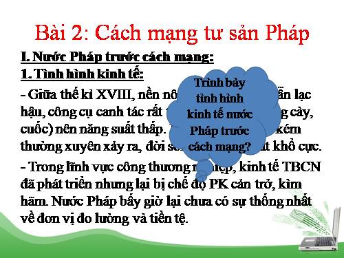 Bài 2. Cách mạng tư sản Pháp cuối thế kỉ XVIII