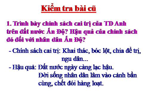 Bài 10. Trung Quốc cuối thế kỉ XIX - đầu thế kỉ XX