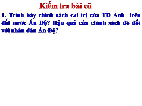 Bài 10. Trung Quốc cuối thế kỉ XIX - đầu thế kỉ XX