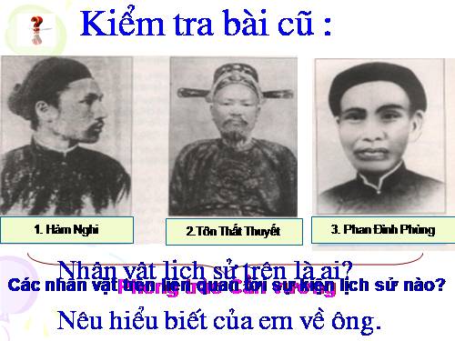 Bài 27. Khởi nghĩa Yên Thế và phong trào chống Pháp của đồng bào miền núi cuối thế kỉ XIX