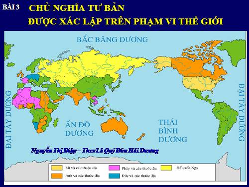 Bài 3. Chủ nghĩa tư bản được xác lập trên phạm vi thế giới