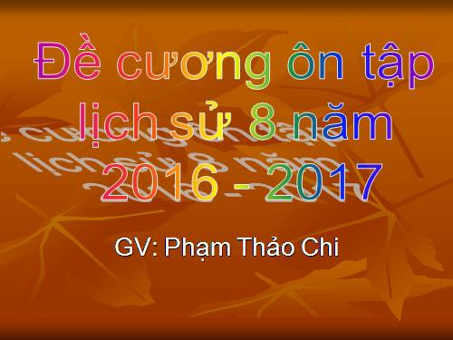 Bài 31. Ôn tập lịch sử Việt Nam từ năm 1858 đến năm 1918