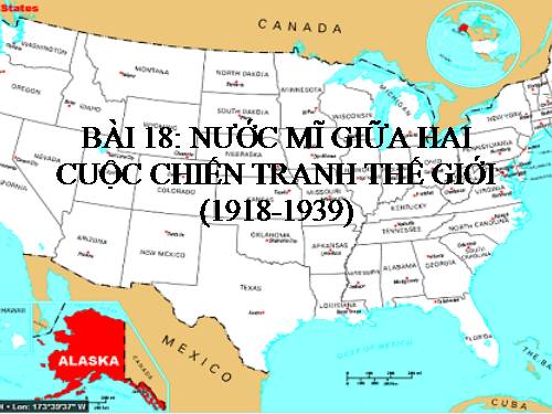 Bài 18. Nước Mĩ giữa hai cuộc chiến tranh thế giới (1918 - 1939)