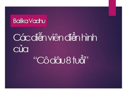 Balika Vadhu