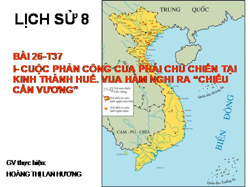 Bài 26. Phong trào kháng chiến chống Pháp trong những năm cuối thế kỉ XIX