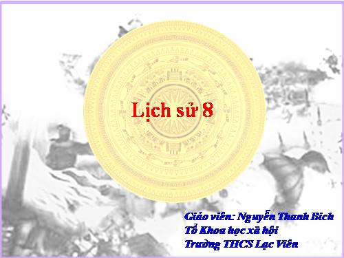 Bài 8. Sự phát triển của kĩ thuật, khoa học, văn học và nghệ thuật thế kỉ XVIII - XIX