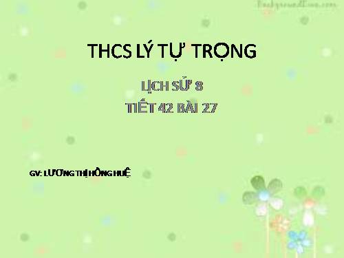 Bài 27. Khởi nghĩa Yên Thế và phong trào chống Pháp của đồng bào miền núi cuối thế kỉ XIX