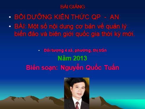 BAI GIANG BIEN DAO