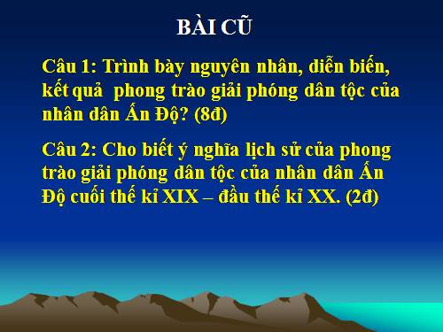 Bài 10. Trung Quốc cuối thế kỉ XIX - đầu thế kỉ XX