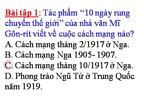 Bài 23. Ôn tập lịch sử thế giới hiện đại (Phần từ năm 1917 đến năm 1945)