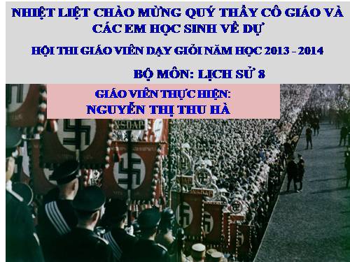 Bài 21. Chiến tranh thế giới thứ hai (1939 - 1945)