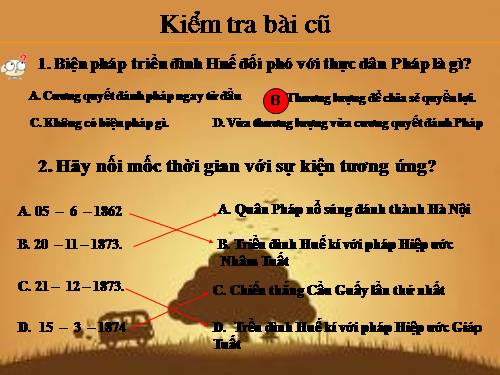 Bài 26. Phong trào kháng chiến chống Pháp trong những năm cuối thế kỉ XIX