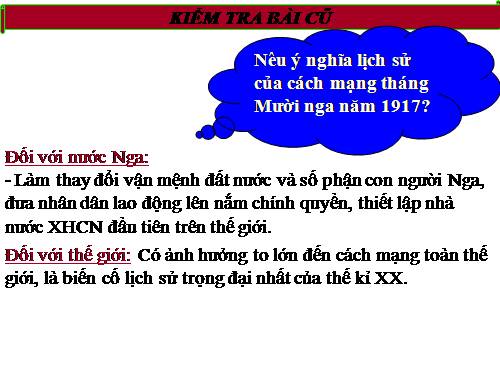 Bài 16. Liên Xô xây dựng chủ nghĩa xã hội (1921 - 1941)