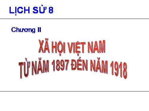 Bài 29. Chính sách khai thác thuộc địa của thực dân Pháp và những chuyển biến về kinh tế, xã hội ở Việt Nam