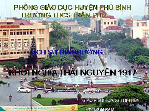 lịch sử địa phương 8