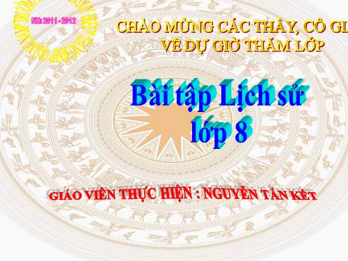 lịch sử 8