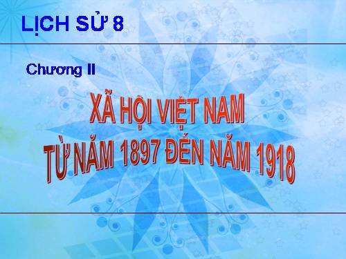 Bài 29. Chính sách khai thác thuộc địa của thực dân Pháp và những chuyển biến về kinh tế, xã hội ở Việt Nam