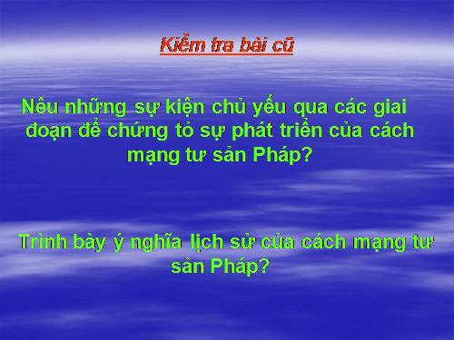 Bài 3. Chủ nghĩa tư bản được xác lập trên phạm vi thế giới