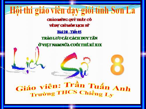 Bài 28. Trào lưu cải cách duy tân ở Việt Nam nửa cuối thế kỉ XIX