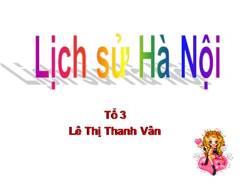 Lịch sử hà Nội