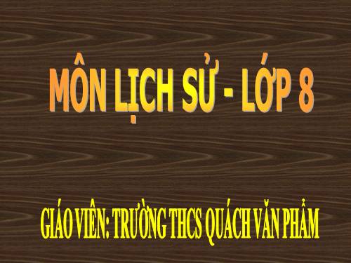 Bài 26. Phong trào kháng chiến chống Pháp trong những năm cuối thế kỉ XIX