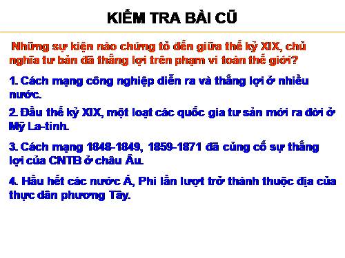 Bài 4. Phong trào công nhân và sự ra đời của chủ nghĩa Mác