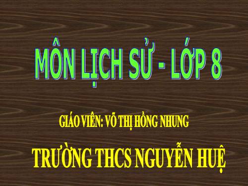 Bài 26. Phong trào kháng chiến chống Pháp trong những năm cuối thế kỉ XIX