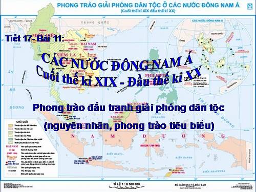 Bài 11. Các nước Đông Nam Á cuối thế kỉ XIX - đầu thê kỉ XX