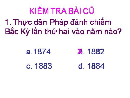 Bài 26. Phong trào kháng chiến chống Pháp trong những năm cuối thế kỉ XIX